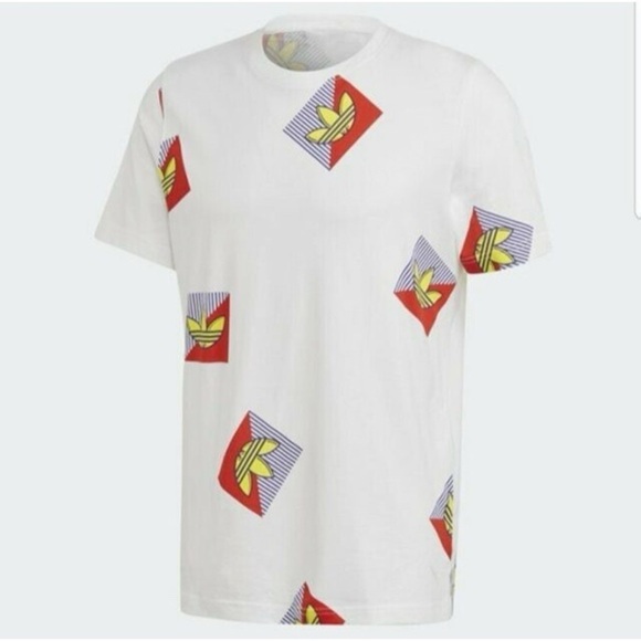 [Adidas] Men's Diagonal Logo Graphic Tee - Picture 2 of 5